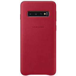 Samsung Leather Cover Amarilla para Galaxy S10