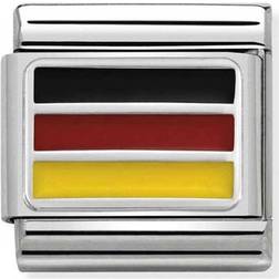 Nomination Composable Classic Link Germany Charm - Silver/Yellow/Red/Black