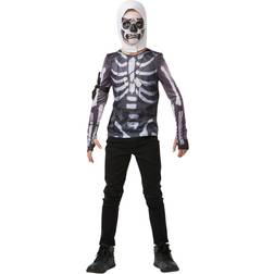 Rubies Camiseta Skull Trooper Fortnite Infantil años