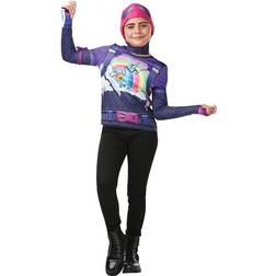 Rubies Fortnite Brite Bomber Teen Costume Top & Cap