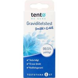 Tento Be Sure Graviditetstest Sticka 8-pack