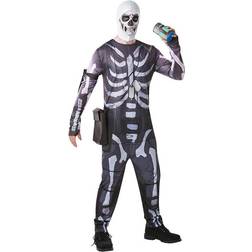 Rubies Fortnite Skull Trooper Maskeraddrakt