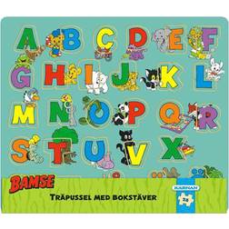 Kärnan Teddy Bear ABC Wooden Puzzle 28 Pieces