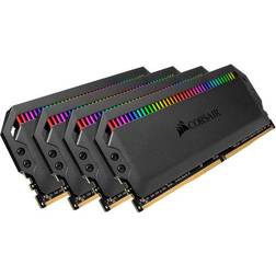 Corsair 32GB (4 x 8GB) Dominator Platinum RGB, DDR4 3600MHz, CL18, 1.35V, musta