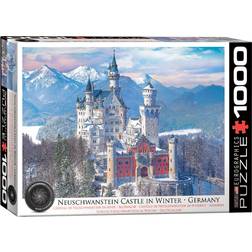 Eurographics Neuschwanstein Castle in Winter 1000 Bitar