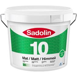 Sadolin 10 Basic Vægmaling Hvid 10L