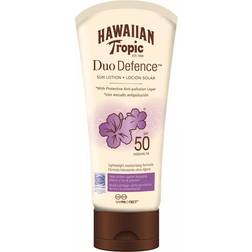 Hawaiian Tropic Duo Defence Sun Lotion SPF50 180ml