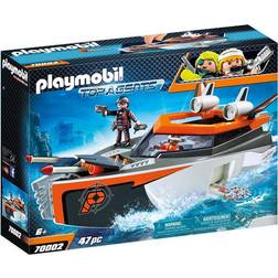 Playmobil 70002 Bateau Turbo Spy Team 0219