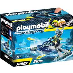 Playmobil 70007 Top Agents: Team S.H.A.R.K. Nave Cohete