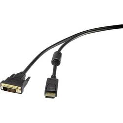 Renkforce DisplayPort - DVI-D Dual Link 0.5m