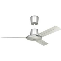 Vortice Ventilateur De Plafond Nordik Evolution 120 SIL 3 Pales 122 cm x 515 mm Gris-Argent