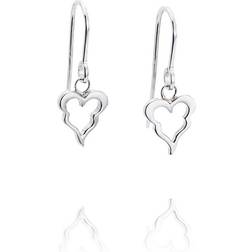 Efva Attling Crazy Heart Earrings - Silver