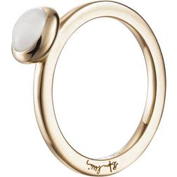Efva Attling Love Bead Ring - Gold/Moonstone