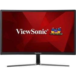 Viewsonic VX2458-C-MHD 24' (23.6' Actual Size) Full HD 1920 x 1080 1ms 144Hz DVI HDMI DisplayPort AMD FreeSync Built-in Speakers Backlit LED Curved