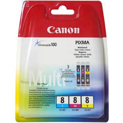 Canon Cartucce D''Inchiostro Colore Ciano Magenta Gialla Per iP 4200/iP 5200 Capacità 420 Pagine