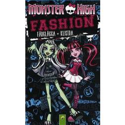Monster High fashion - färglägg + klistra (Häftad)