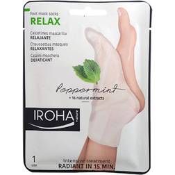 Iroha Relaxing Socks Mask for Feet- Pepermint 18ml