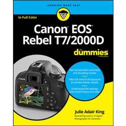 Canon EOS Rebel T7/2000D For Dummies (Häftad, 2018)