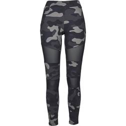 Urban Classics Camo Tech Mesh Leggings - Dark Camo/Black