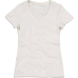 Stedman Janet Organic V-Neck T-shirt - Winter White