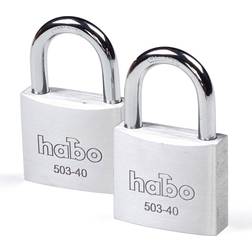 Habo Padlock 503-40 2-pack