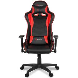 Arozzi mezzo v2 sedia da gaming in similpelle rosso 53x50x137cm