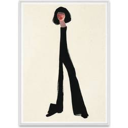 Paper Collective Black Pants Affiche 30x40cm