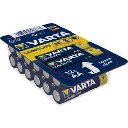 Varta Longlife AA LR6 Batterie à usage unique Alcaline