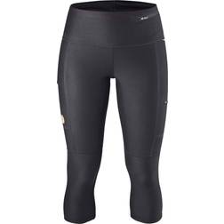 Fjällräven Abisko Trekking Tights 3/4 Women - Black