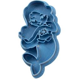 Cuticuter Little Mermaid Cute Princess Utstickare 8 cm