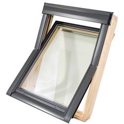 Velux FK06 GZL 1051 Træ Vendevindue Vindue med 2-lags glas 66x118cm