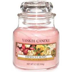 Yankee Candle Fresh Cut Roses Medium Bougie Parfumée 411g