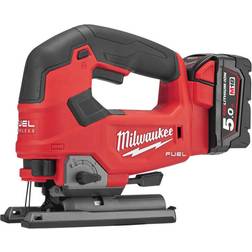 Milwaukee 4933464727 Seghetto Alternativo 18 Volt 5,0Ah Tecnologia Fuel Valigetta Heavyduty