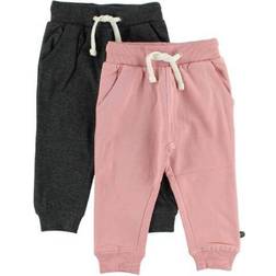 Minymo Sweatpants 2-pack - Blusher (3937-568)