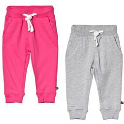 Minymo Sweatpants/Bukser 2-pak - Dark Pink (3937-577)