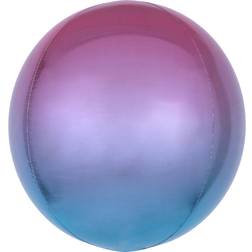 Amscan Foil Ballon Ombré Orbz Purple/Blue