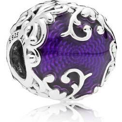 Pandora Regal Beauty Charm - Silver/Purple