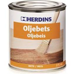 Herdins Oljebets Lasurmaling Hvid 0.275L