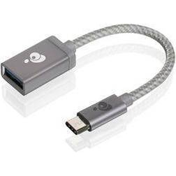 IOGEAR USB C - USB A 3.0 M-F 0.1m