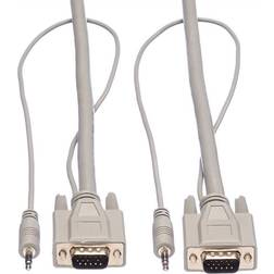 Roline VGA/3.5mm-VGA/3.5mm 15m