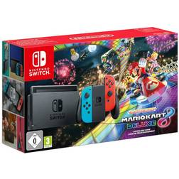 Nintendo Switch - Red/Blue - 2019 - Mario Kart 8 Deluxe