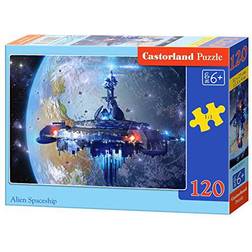 Castorland Alien Spaceship 120 Pieces