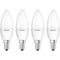 Osram bougie LED E14 Base Retro 4,9 W x4 2 700 K