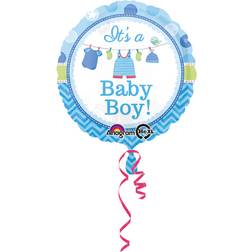 Amscan Foil Ballon Standard Shower With Love Boy