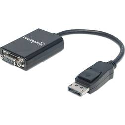 Manhattan DisplayPort-VGA M-F 0.5ft