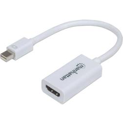 Manhattan DisplayPort Mini-HDMI 1.3 M-F 0.1m