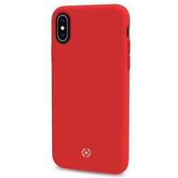 Celly Feeling Cover per iPhone XS-X Rosso