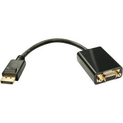 Lindy DisplayPort-VGA M-F 0.2m