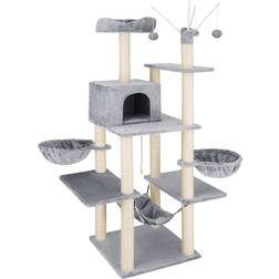 tectake Rascador Para Gatos Lilou - Beige