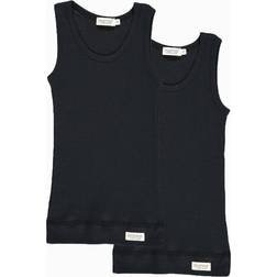 MarMar Copenhagen Sleeveless 2-pack - Black